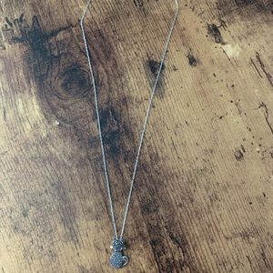 Cat charm necklace
